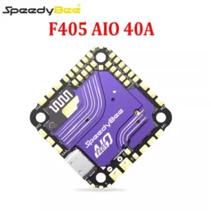 SpeedyBee F405 AIO 40A Bluejay 25.5x25.5 비행 컨트롤러(ICM-42688 자이로 SPA06-003 기압계 포함) - RC FPV 프리스타일 드론용