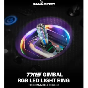 라디오 마스터 TX15 용 LED 짐벌 링 사용자 정의 부품