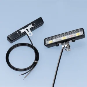 CFD-C30: 타미야 1/14 RC 트랙터 트럭 770S FH16 Arocs Actros MAN TGX DIY 부품용 RC LED 1/14 직사각형 스포트라이트 루프 라이트 1개