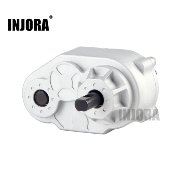 1/10 RC 크롤러 Axial SCX10 D90 D110 TF2용 72MM 마운트가 있는 INJORA Metal D90 기어박스 트랜스퍼 케이스 - 이미지 8