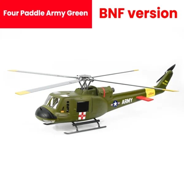 4 패들 BNF Flywing UH-1 V4 BNF RTF 6CH 6CH 레이드 Simulation 헬리콥터 모델 GPS 정위 하루카 헬리콥터 - 이미지 9