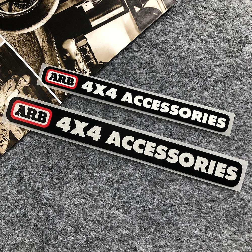 ARB 4X4 액세서리 경고 스티커 오프로드 반사 데칼 장식 자동차 창문 차체 오토바이 모터바이크 레이서 - 이미지 9