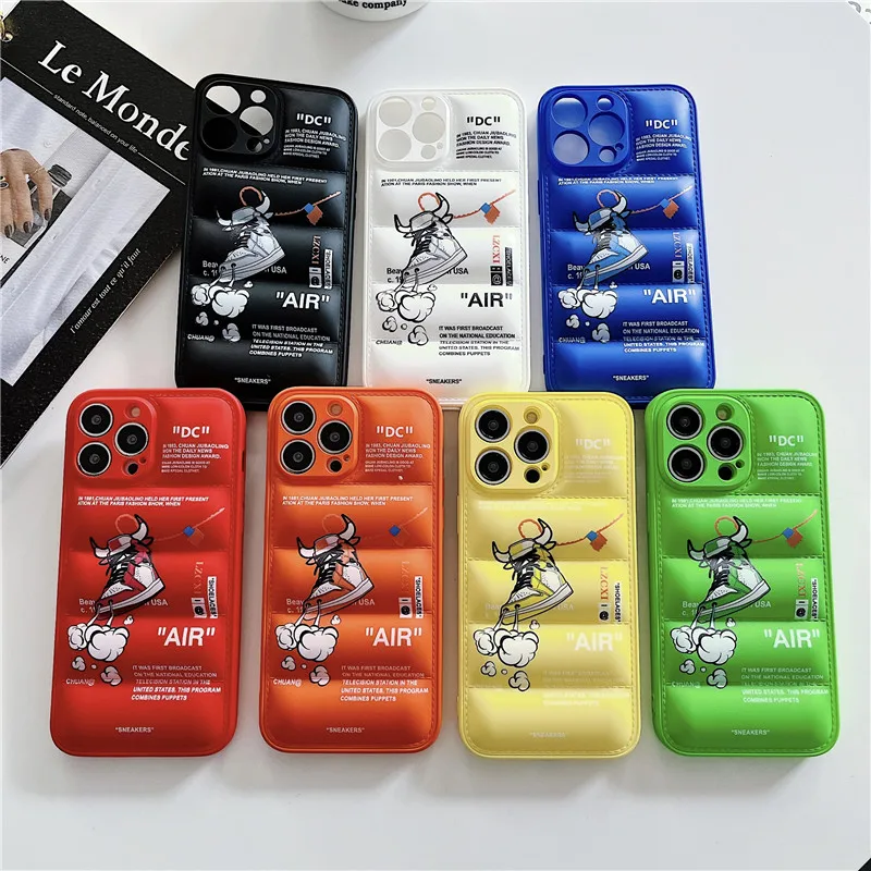 2025 다운 자켓 운동화 아이폰 11 12 13 14 15 16 프로 맥스 16PRO 7 8 플러스 X XS XR 소프트 범퍼 케이스