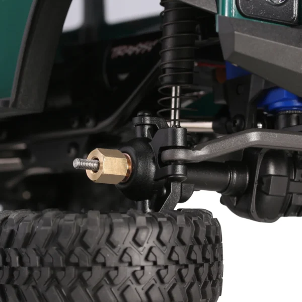INJORA 7MM 황동 휠 육각 허브 익스텐더 5/6/7/10MM 두께 1/18 RC 크롤러 카 TRX4M 업그레이드 부품용 (4M 02) - 이미지 5