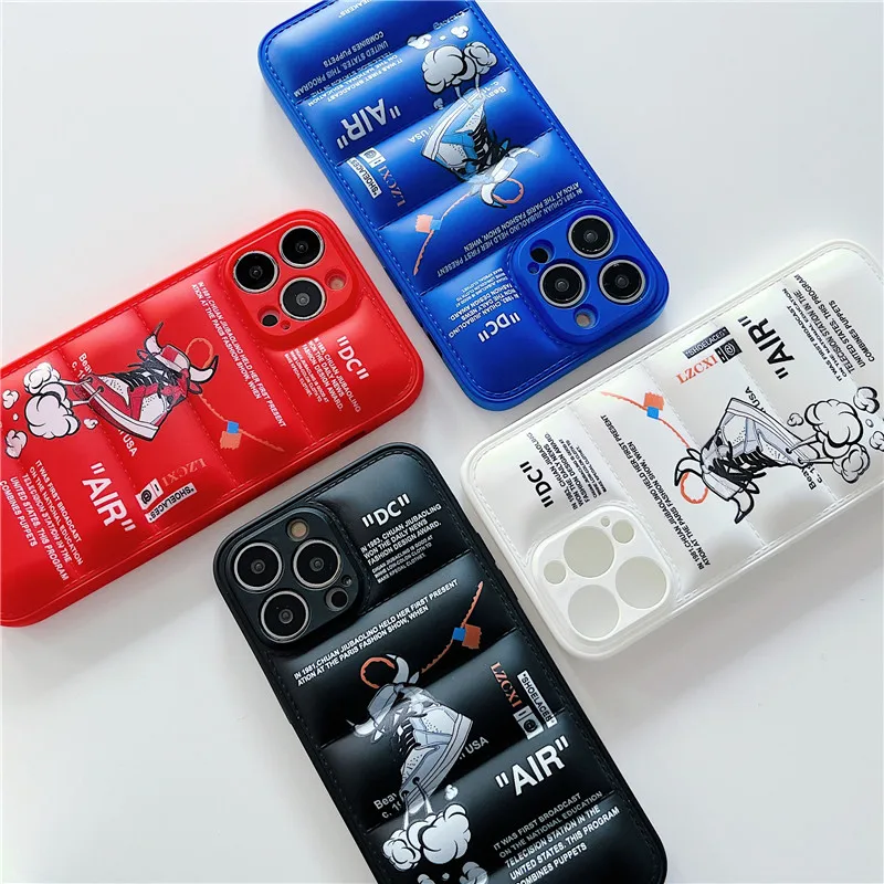 2025 다운 자켓 운동화 아이폰 11 12 13 14 15 16 프로 맥스 16PRO 7 8 플러스 X XS XR 소프트 범퍼 케이스 - 이미지 7