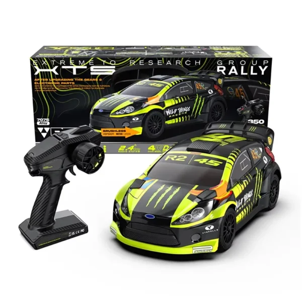XTS-F10 브러시리스 RC 랠리 레이싱 1/10 전기 원격 제어 모델 랠리카 4WD RTR / ATR 성인 어린이 장난감 - 이미지 8