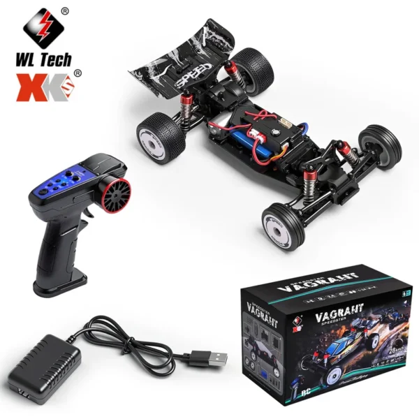 재고 RTR-244016 WLtoys RC카 244016 드리프트 자이로 풀 RC 레이싱카 25km/H 할로윈 크리스마스 선물 - 이미지 5