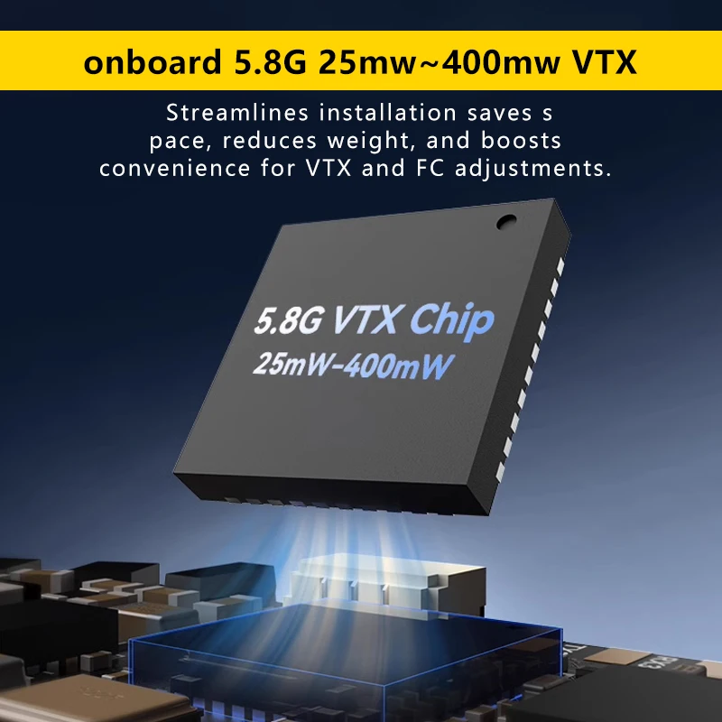 5IN1: BETAFPV 에어 브러시리스 비행 컨트롤러 FC 5in1 5.8G VTX FPV Air65 Air75 Meteor65 Meteor65 Meteor75 Pro Whoop 1S 드론용 - 이미지 2