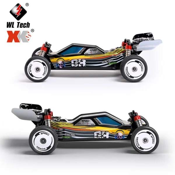 재고 RTR-244016 WLtoys RC카 244016 드리프트 자이로 풀 RC 레이싱카 25km/H 할로윈 크리스마스 선물 - 이미지 4