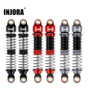 1/18 RC 크롤러 TRX4M 업그레이드(4M-24)용 INJORA 53MM 나사형 충격 흡수 장치 오일 댐퍼