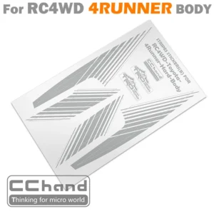 RC4WD 4RUNNER 바디 스티커 CChand 튜닝 데칼
