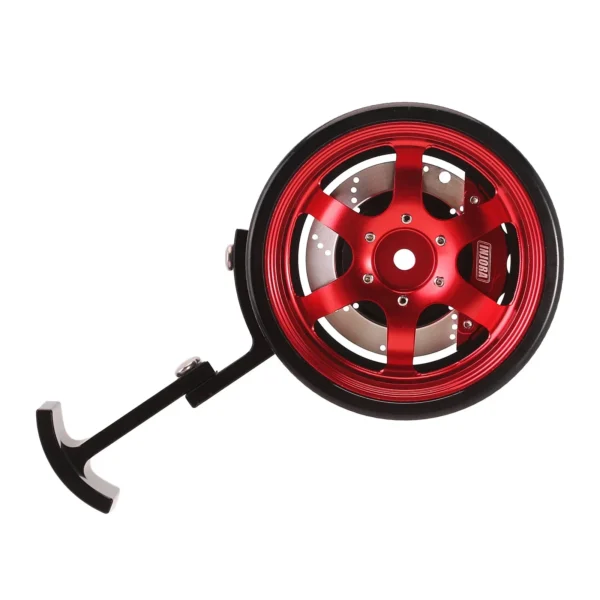 TQI 트랜스미터 TRX4M TRX4 TRX6 Slash Summit용 INJORA 알루미늄 원핸드 컨트롤 스티어링 휠 업그레이드 - 이미지 7