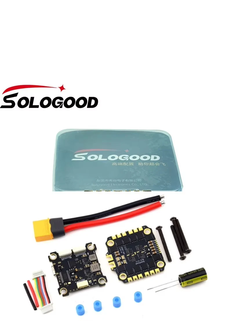 F722-60A-스택: SoloGood F722 60A 스택 ICM42688P F722 비행 컨트롤러 BLHELI_S 60A 4in1 ESC 30.5X30.5mm 2-6S FPV 프리스타일 드론 부품용 - 이미지 3