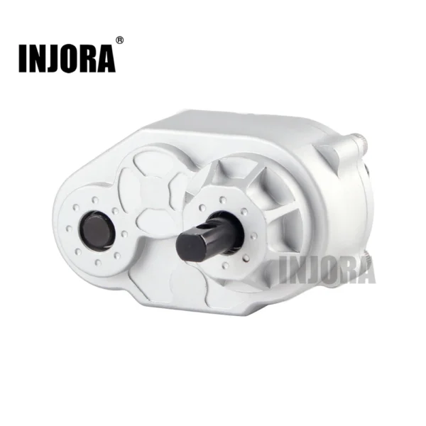 1/10 RC 크롤러 Axial SCX10 D90 D110 TF2용 72MM 마운트가 있는 INJORA Metal D90 기어박스 트랜스퍼 케이스 - 이미지 3
