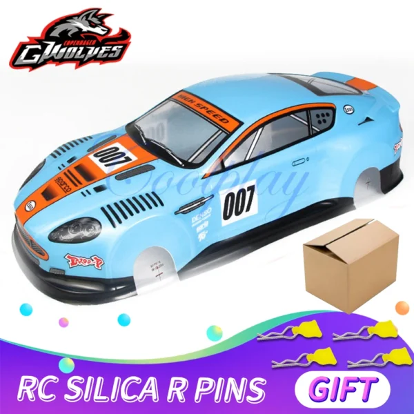 1/10 RC 카 바디 쉘 190/195/200mm 폭 PVC 257/260mm 휠베이스 드리프트 투어링 hsp 요코모 MST 타미야 - 이미지 3