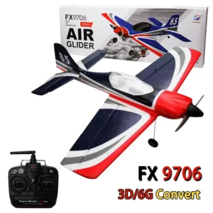 Fx9706 원격 조종 항공기 5채널 불 파이터 고정익 항공기 모델 폼 글라이더 비행기 장난감 어린이용 RC