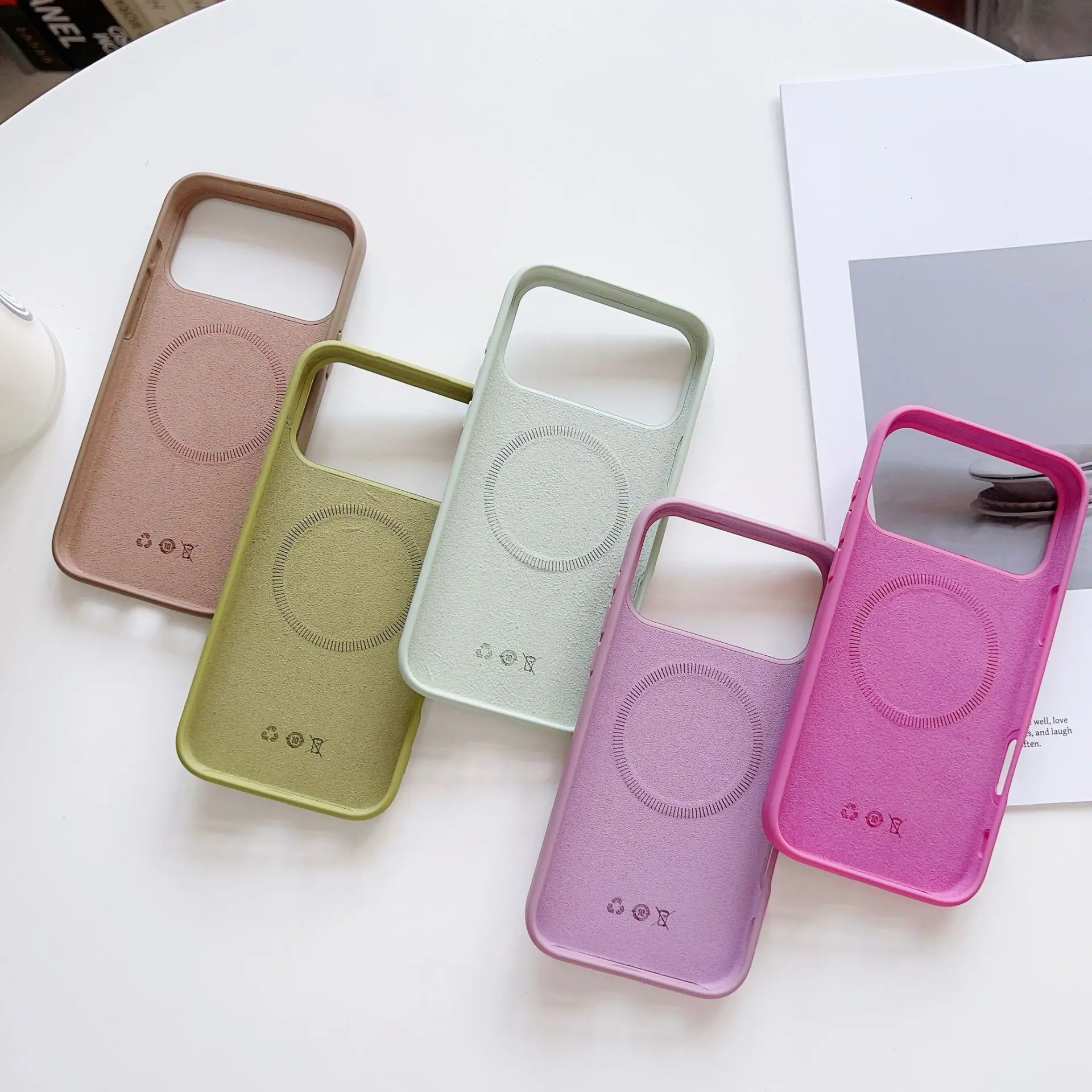 애플 아이폰 12 13 14 15 16 17 프로 맥스 액체 실리콘 맥세이프 무선 충전 소프트 마그네틱 케이스 - Image 3