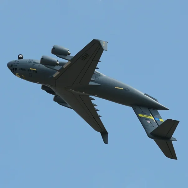 PNP XFly 쉰페이 40mm C-17 수송기 전동 RC 비행기 키덜트 고정익 모델 완구 - 이미지 3