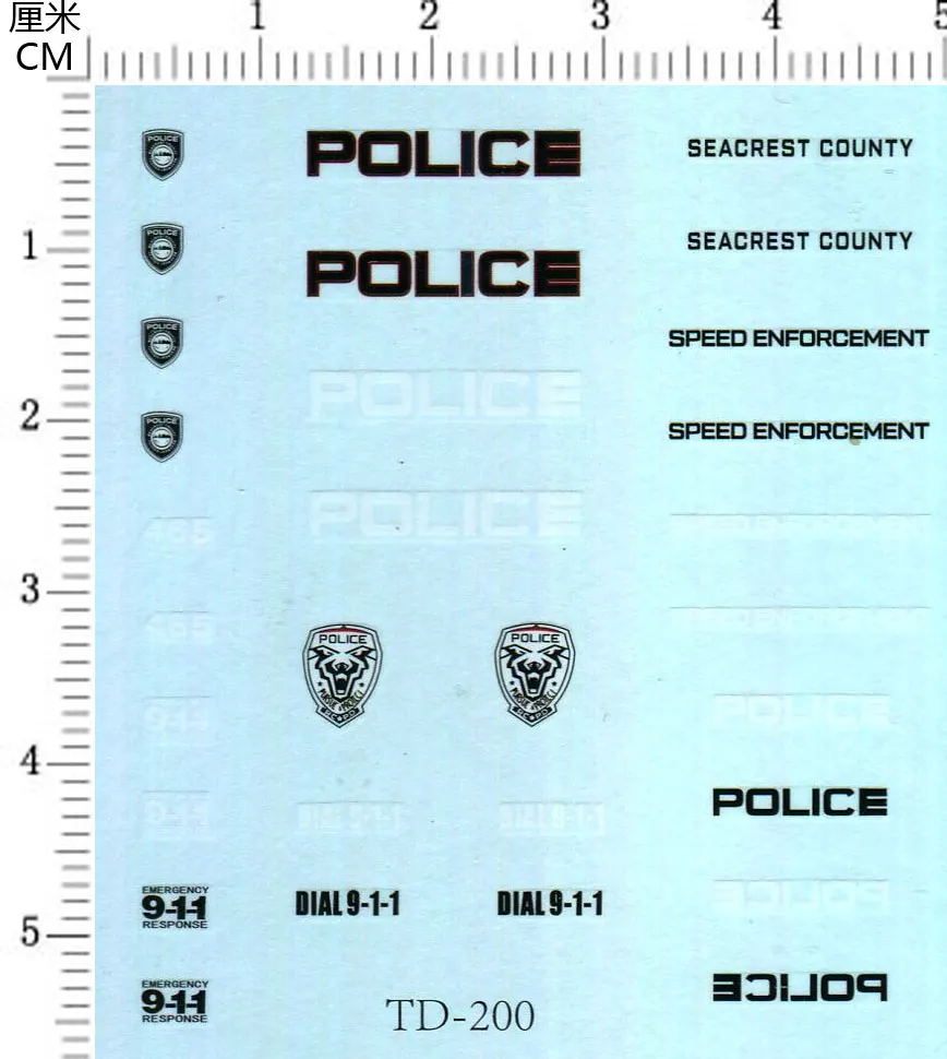 1/64 미니카 모델 바디 워터 데칼 페이퍼 스티커 헤드워드 D 후지와라 두부 가게 장식 부품 1:64 1:43 자동차 모델용 - 이미지 3