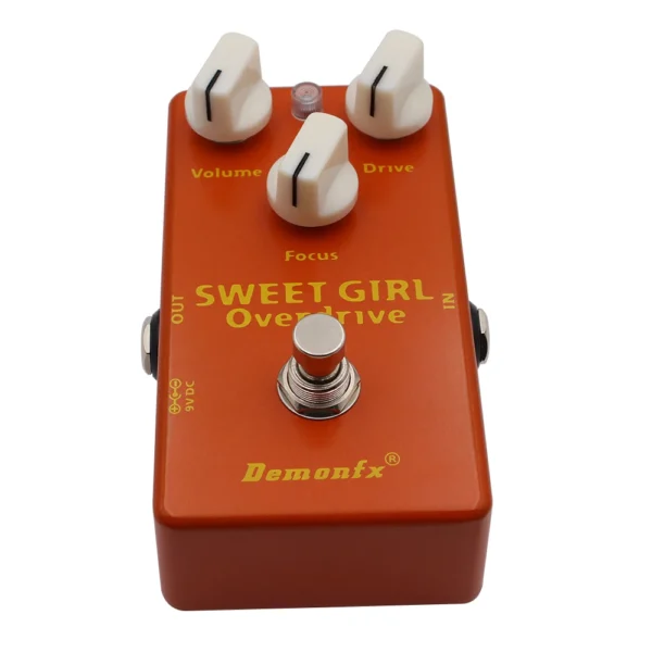 Demonfx SWEET GIRL Drive 기타 이펙트 페달 오버드라이브 플러그인 고품질 장치 새 제품 - 이미지 6