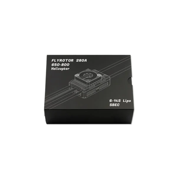 FLYROTOR 280A ESC 자주금 헬기 3D 무선 ESC - 이미지 6