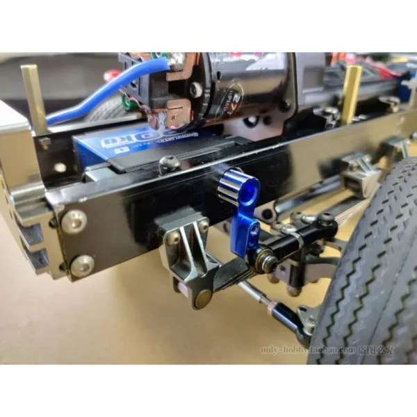 블랙 1/14 RC 덤프 스카니아 볼보 벤츠 MAN 스티어링 서보 - 이미지 6