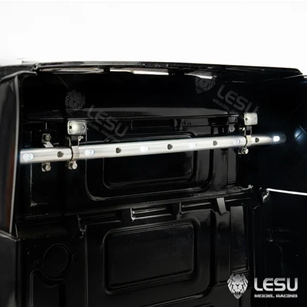 S-1321: LESU RC 트럭 1/14 스포트라이트 알루미늄 합금 LED 조명 기둥 S-1321 타미야 1/14 RC 트랙터 트럭 팁퍼 액세서리 부품용 - 이미지 5