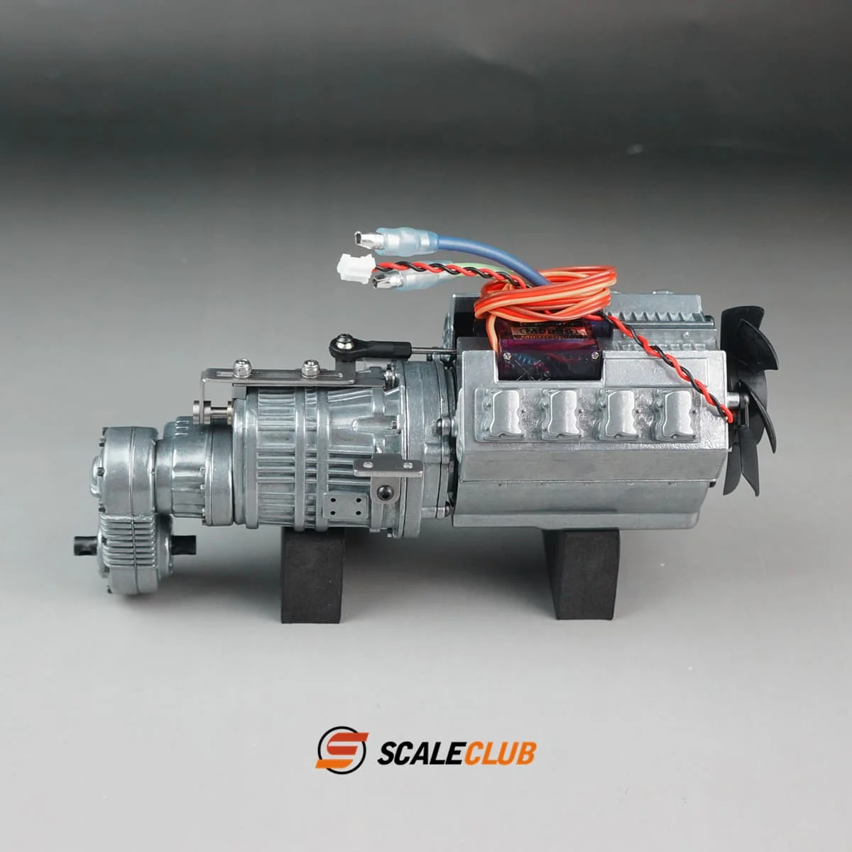 스케일클럽 1/14 RC 3단 변속기 타미야 트랙터 트럭용 27T 35T 모터 부품 - 이미지 2