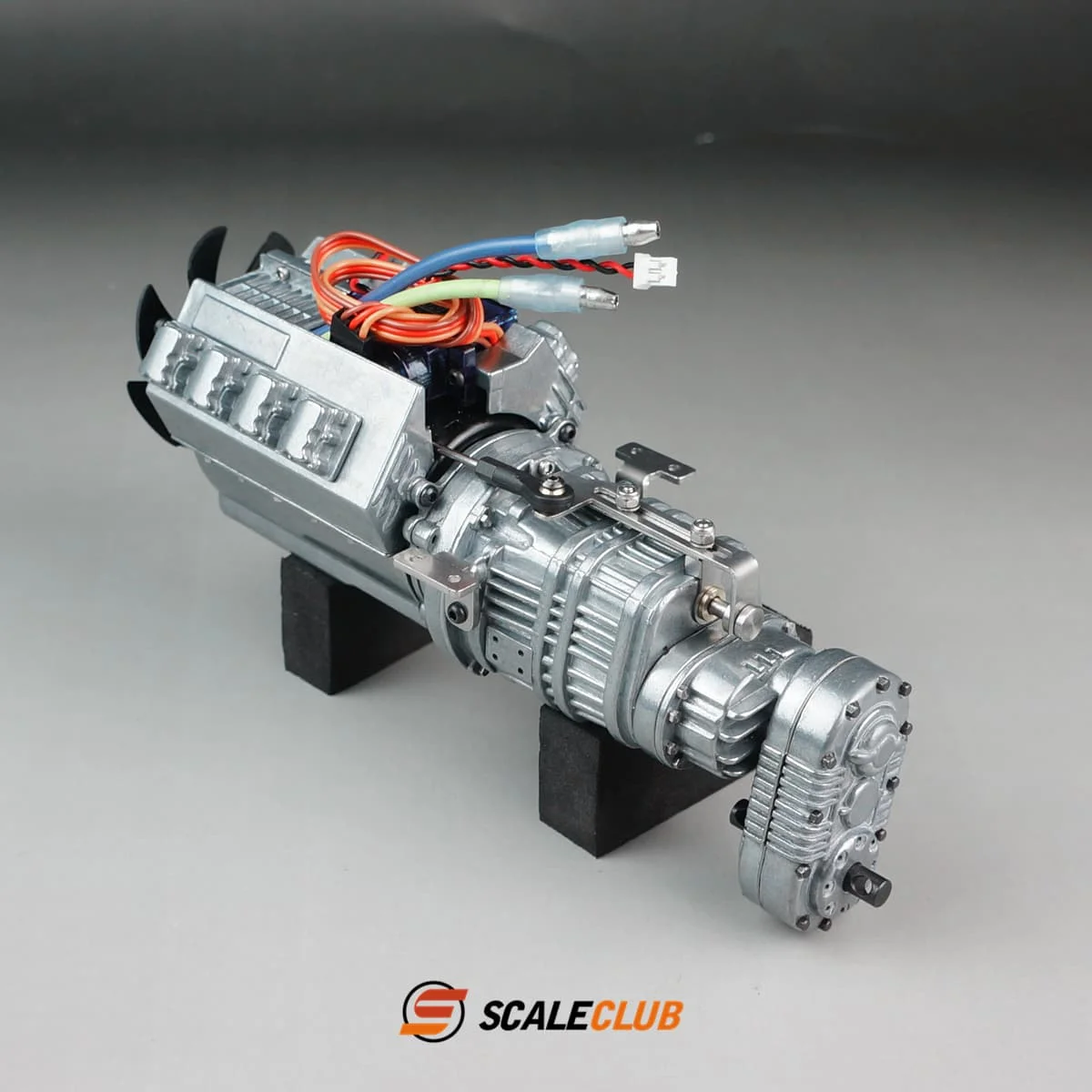 스케일클럽 1/14 RC 3단 변속기 타미야 트랙터 트럭용 27T 35T 모터 부품 - 이미지 7