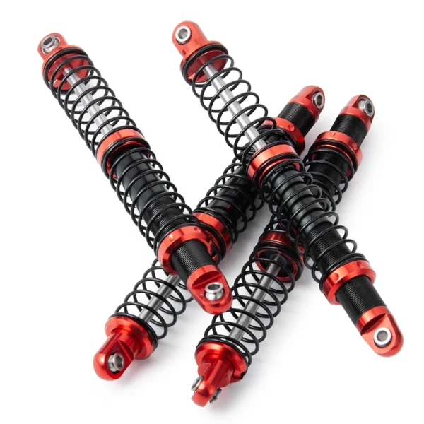 AXSPEED 4개/세트 오일 조절식 스프링 충격 흡수 장치 댐퍼 75/85/95/105/115/125mm D90 SCX10 TRX4 1/10 RC 자동차 트럭 크롤러용 - 이미지 7