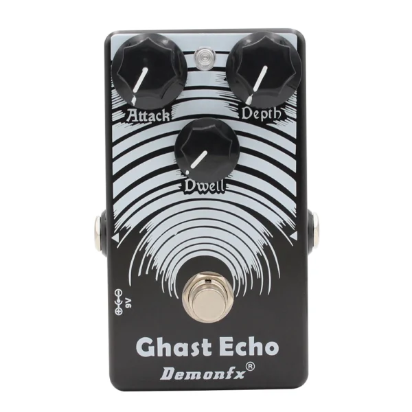Demonfx Ghast Echo 기타 이펙트 페달 리버브 에코 및 트루 바이패스 신제품