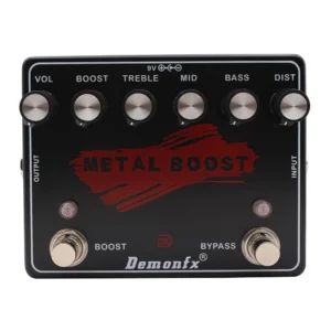 Demonfx 메탈 부스트 기타 이펙터 METAL MUFF 계열 왜곡