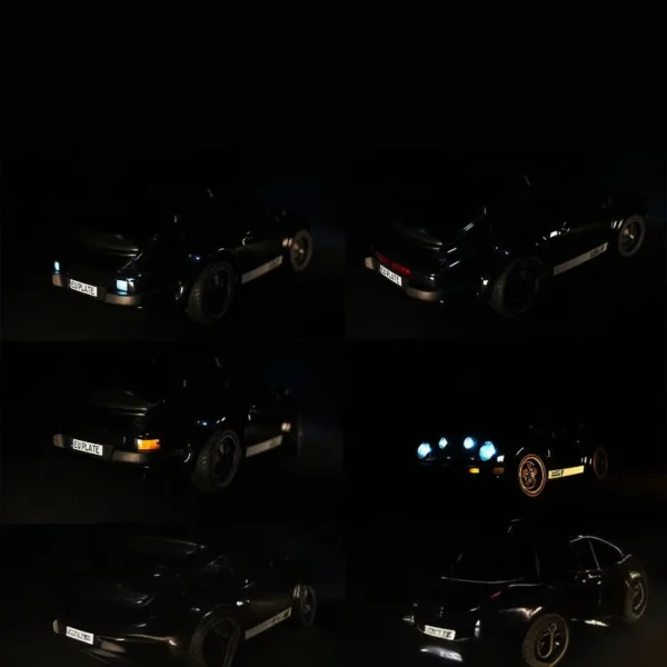 블랙: RZHOBBY 신제품 1/10 스케일 WRC9 다카르 933 랠리카 원격 조종 장난감 모델 고속 RC 오프로드 차량 시뮬레이션 디자인 - 이미지 5
