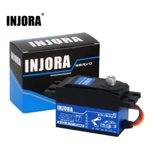 INJORA INJS022 22KG 1/10 RC 자동차 로봇 모델용 로우 프로파일 디지털 서보
