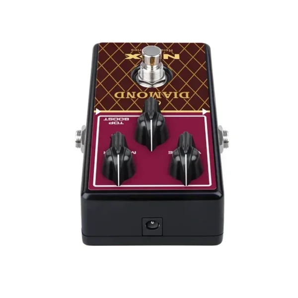 NUX 63' 다이아몬드 리이슈 페달: 레트로 록앤롤 사운드를 위한 클래식 VOX AC 30 리바이벌 볼륨/마스터 노브 탑 부스트 토글 - 이미지 6