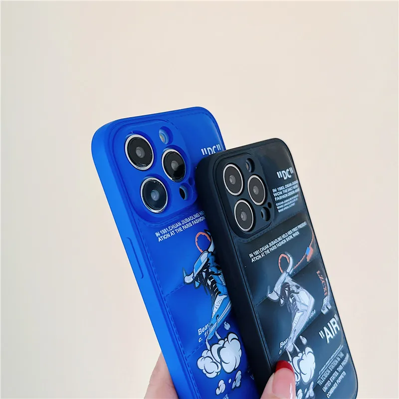 2025 다운 자켓 운동화 아이폰 11 12 13 14 15 16 프로 맥스 16PRO 7 8 플러스 X XS XR 소프트 범퍼 케이스 - 이미지 6