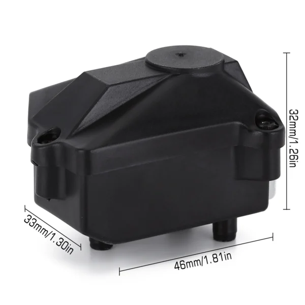 INJORA 방수 플라스틱 라디오 장치 수신기 상자 46*33*32mm 1/10 RC 크롤러 자동차 Axial SCX10 III AXI03007 AXI03003 - 이미지 2