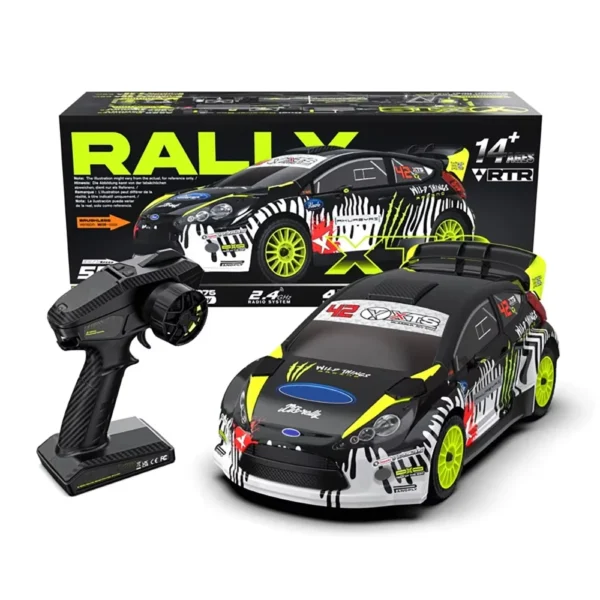 XTS-F10 브러시리스 RC 랠리 레이싱 1/10 전기 원격 제어 모델 랠리카 4WD RTR / ATR 성인 어린이 장난감 - 이미지 9