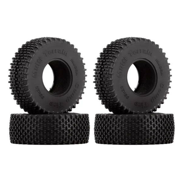 INJORA 컴프 핀 멀티 테라인 1.0 휠 타이어 55*20mm 1/18 1/24 RC카 Axial SCX24 TRX4M AX24 업그레이드용 (T1013) - 이미지 7