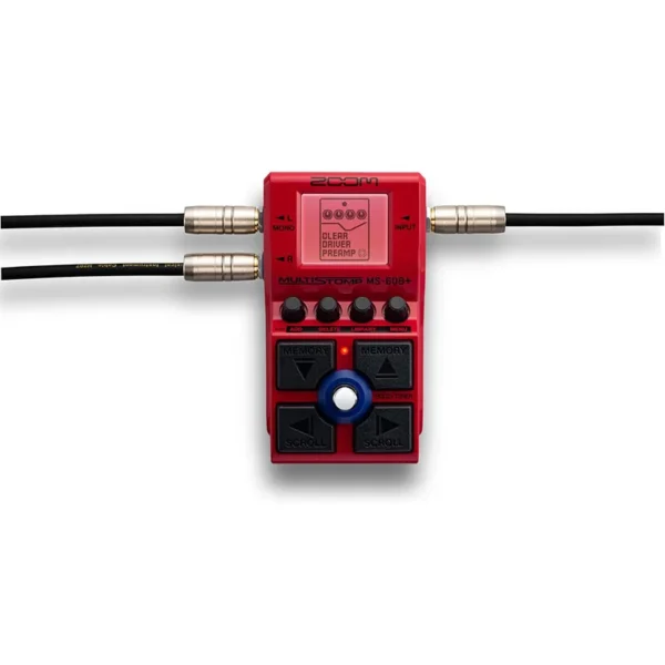 줌 MS-60B+ 베이스 이펙트 페달 95+ 효과 앰프 모델 코러스 리버브 스테레오 지원 - 이미지 3