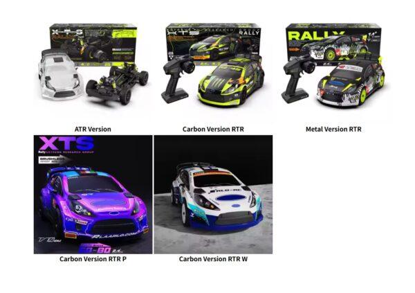 XTS-F10 브러시리스 RC 랠리 레이싱 1/10 전기 원격 제어 모델 랠리카 4WD RTR / ATR 성인 어린이 장난감 - 이미지 5
