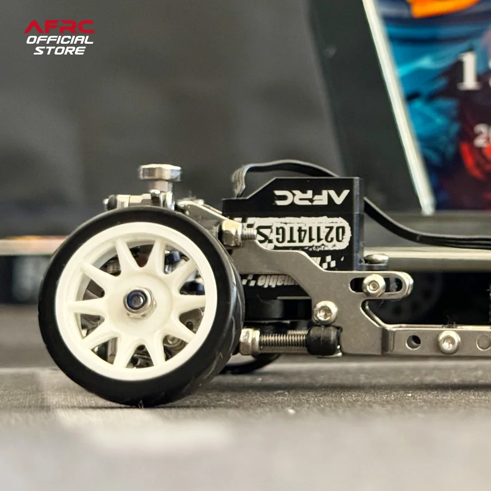 AFRC-D2114TG-S 11g 전금속 프로그래밍 가능 마이크로 슈퍼 뮤트 스티어링 서보 (미니 Z 1/28 1/24 자동차 모델 DIY 조립 업그레이드용) - Image 2