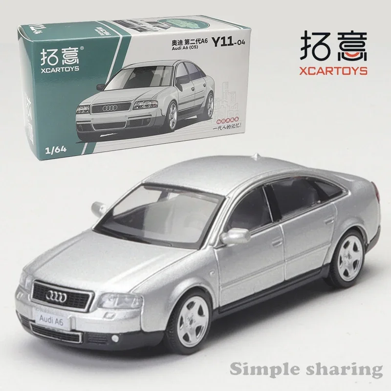 XCarToys 1/64 Audi Second-generation A6 (C5) Simulation Alloy Die-casting Car Model Kids Xmas Gift Toys for Boys - Image 5
