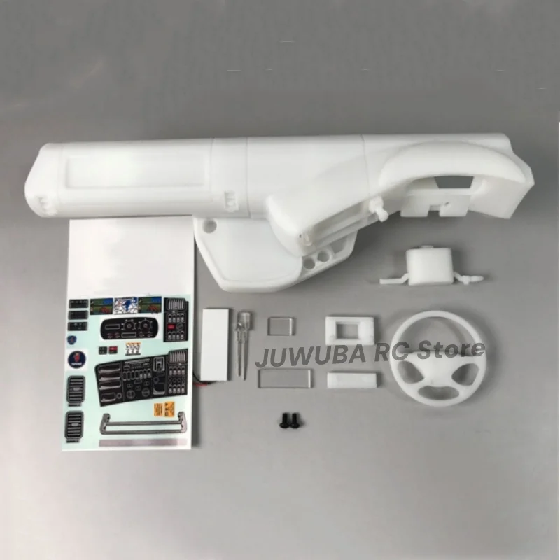 타미야 1/14 RC 트럭 대시보드 스카니아 FH16 악트로스 MAN TGX 액세서리 - 이미지 9