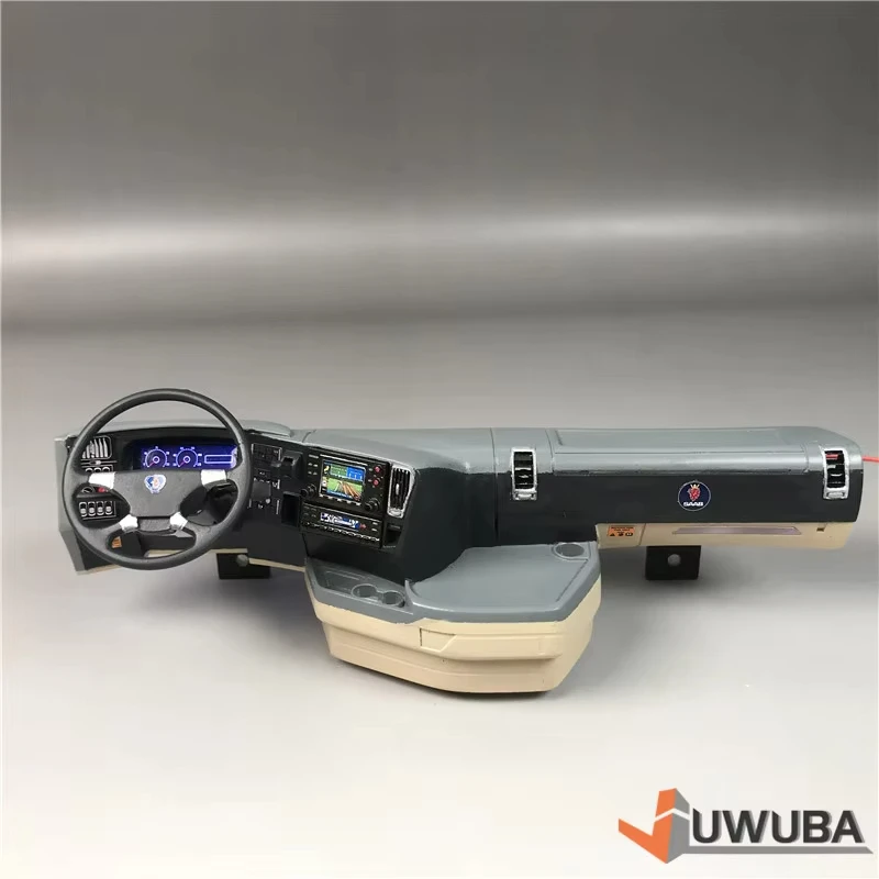 타미야 1/14 RC 트럭 대시보드 스카니아 FH16 악트로스 MAN TGX 액세서리 - 이미지 6