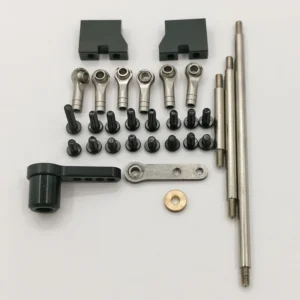 1/14 타미야 RC 트럭 티퍼 스카니아 770S MAN TGX 자동차 액세서리용 금속 연결 스티어링 로드 8X8 6X6 액슬 서보 스티어링 암