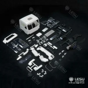 LESU 부품 1/14 RC 플라스틱 캐빈 세트 자동차 쉘 덤프 트럭 DIY 타미야 TGS 모델 야외 장난감 TH15876