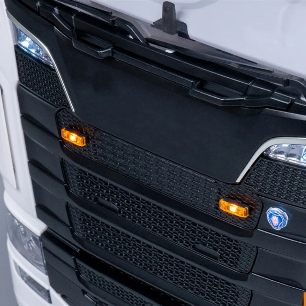 폭 표시등 전면 그릴 스포트라이트 윤곽등 트롤러 트럭 CBD-05 1/14 타미야 RC 원격 조종 장난감 모델용 - 이미지 5