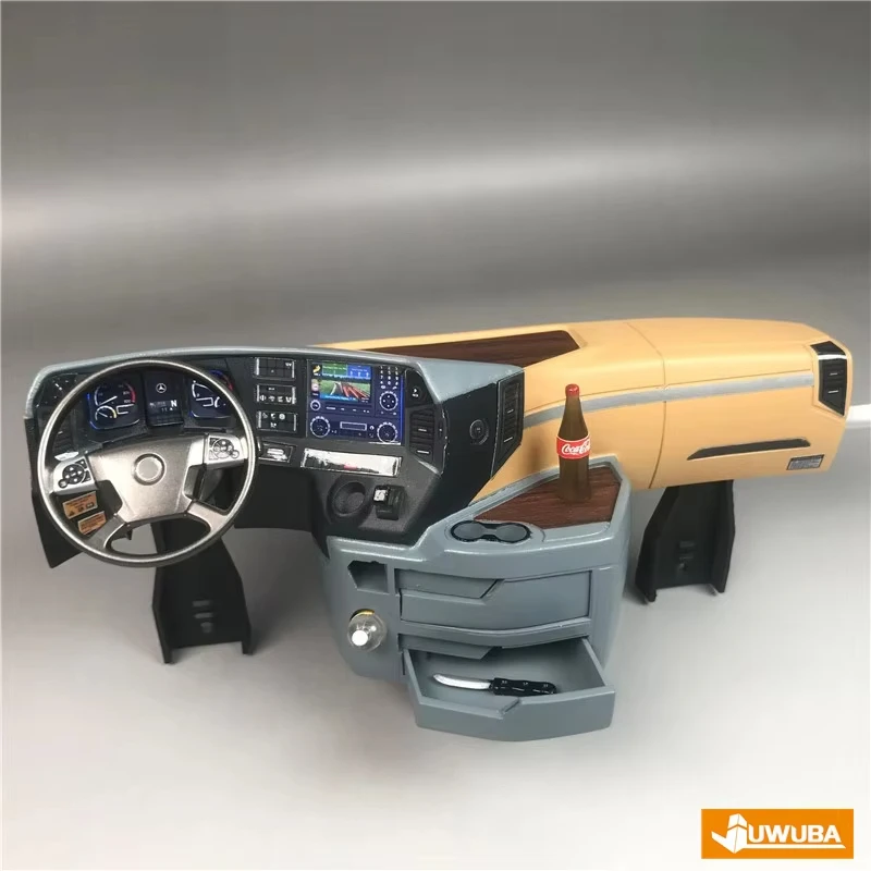 타미야 1/14 RC 트럭 대시보드 스카니아 FH16 악트로스 MAN TGX 액세서리 - 이미지 7