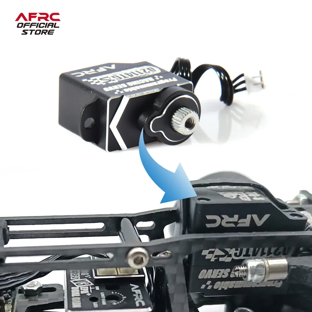 AFRC-D2114TG-S 11g 전금속 프로그래밍 가능 마이크로 슈퍼 뮤트 스티어링 서보 (미니 Z 1/28 1/24 자동차 모델 DIY 조립 업그레이드용) - Image 5